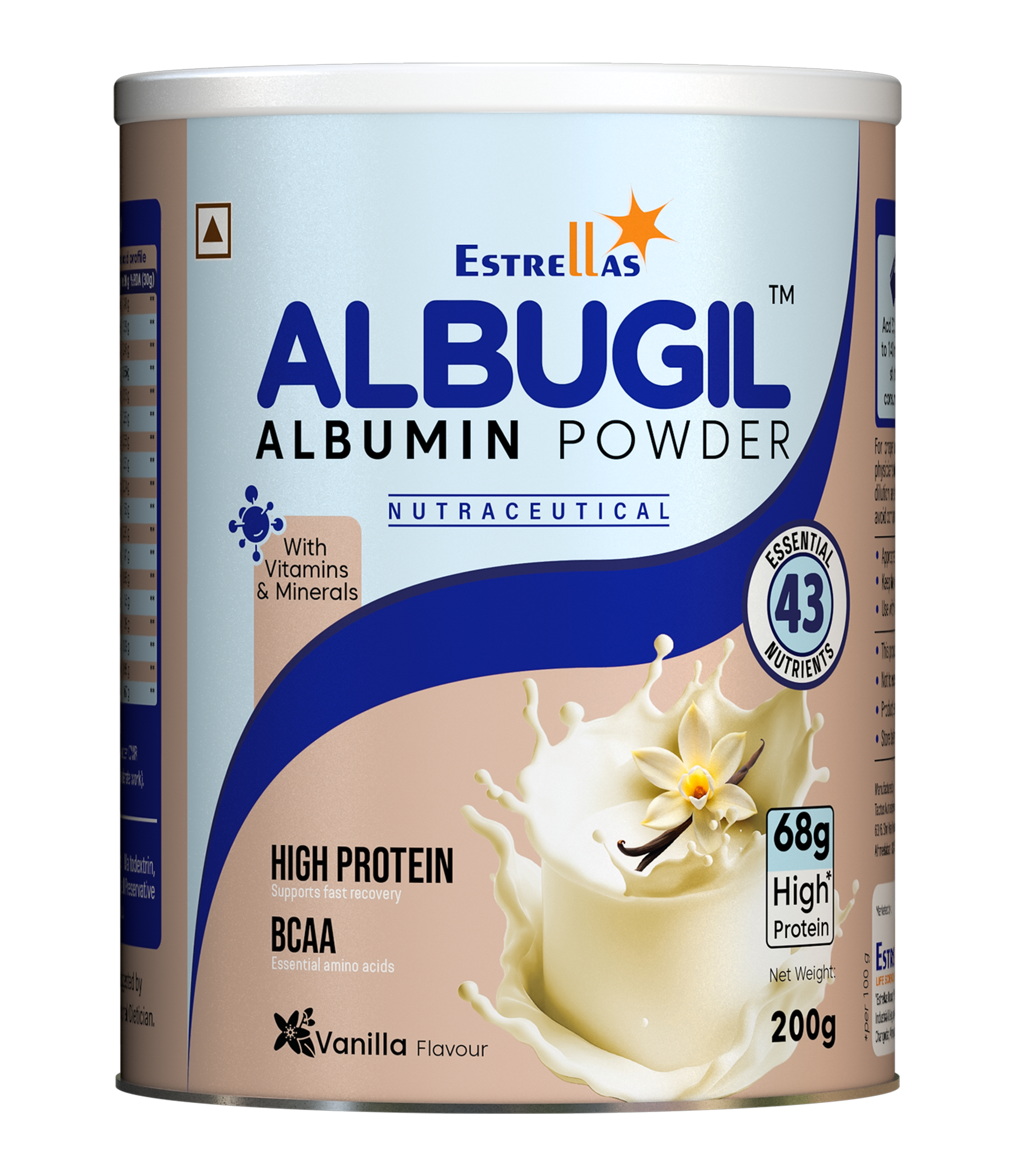 Albumin protein powder 