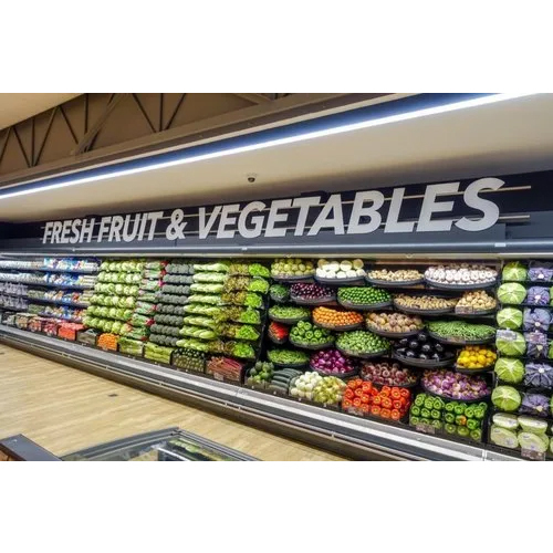 Vegetable Display Rack - Capacity: 50-100 Kg