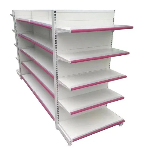 Supermarket Display Racks - Color: White