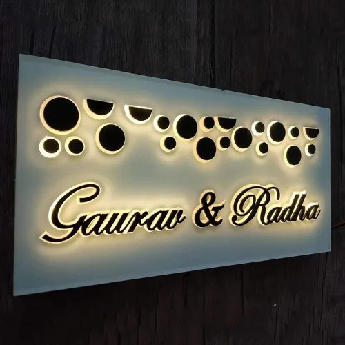 Stainless Steel Name Plate Cutting Service