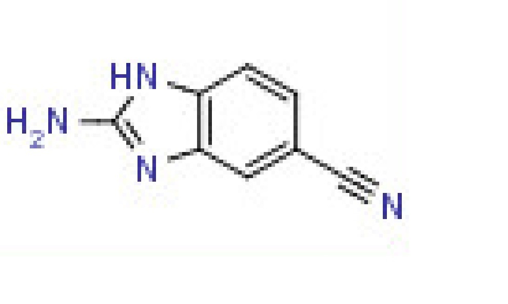 2-Amino-1h-benzo[d]imidazole- 5-carbonitrile