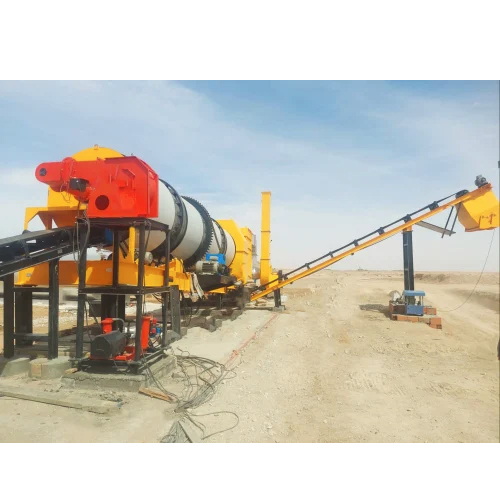 Asphalt Hot Mix Plant - Mild Steel Construction, 120 TPH Capacity, Yellow Color | 1 Year Warranty, Automatic Grade 