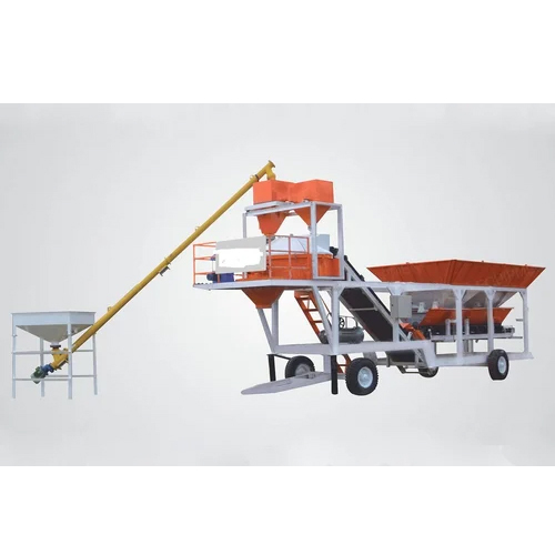 Mobile Concrete Batching Plant - General Use: Construction