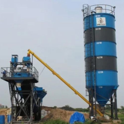 Concrete Batching Plant - Steel Build, Automatic Operation | 1-Year Warranty, Designed for Construction