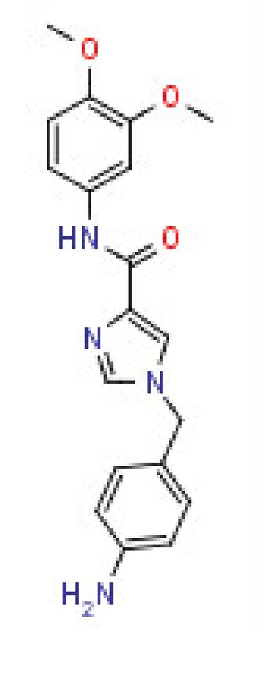 1-(4-Aminobenzyl)-n-(3,4-dimethoxyphenyl)-1h-imidazole- 4-carboxamide