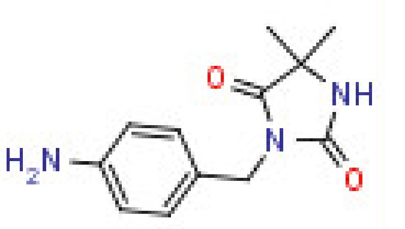 3-(4-Aminobenzyl)-5,5-dimethylimidazolidine-2, 4-dione