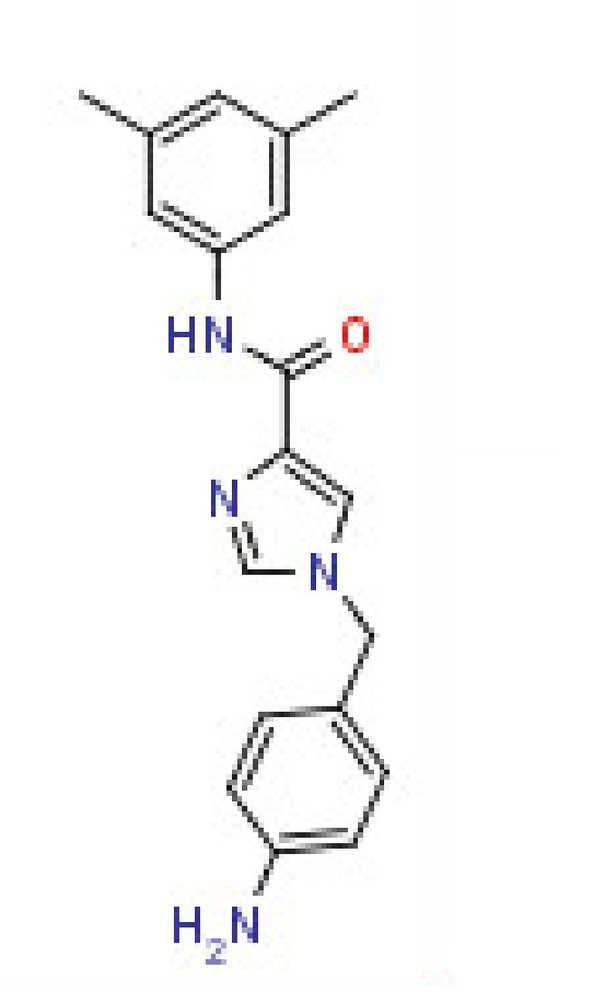 1-(4-Aminobenzyl)-n-(3,5-dimethylphenyl)- 1h-imidazole-4-carboxamide