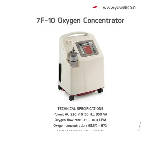 Yuwell 7F Oxygen Concentrator 10 Liter