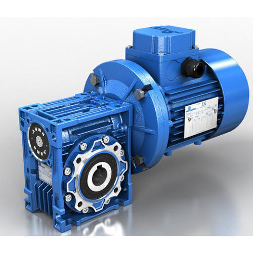 Geared Motor - Color: Blue