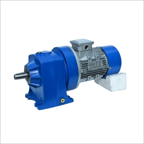 Helical Gear Motor - Color: Blue