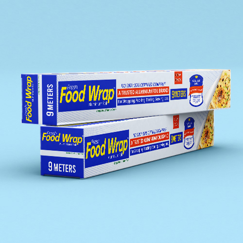 9 Meter Aluminium Foil - Color: Silver