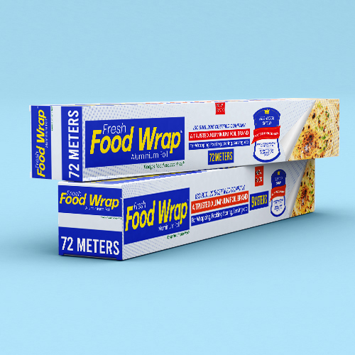 72 Meter Aluminium Foil - Color: Silver