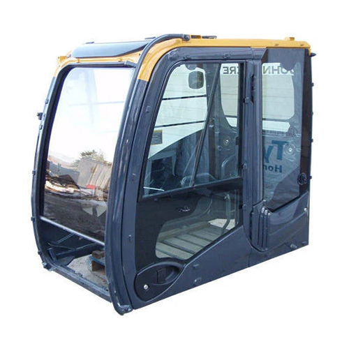 Excavator Glass Window - Color: Transparent