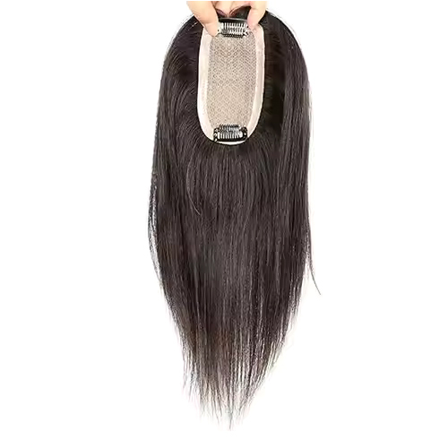 Silk Base Mini Hair Extension Topper For Women