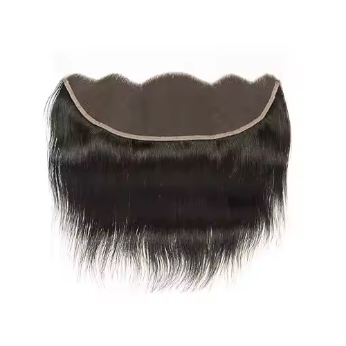 Indian Straight Swiss Lace Frontal 13x6 Sew In Weave Human Hair Extensions