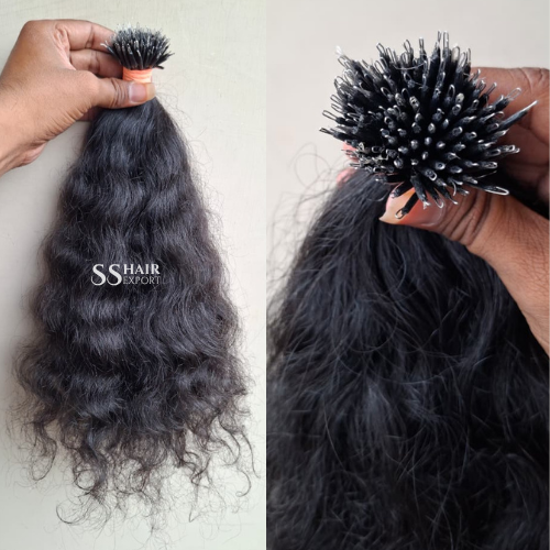 Nano Ring - 100% Remy Indian Human Hair Extensions, Natural-Looking Straight Style for Women