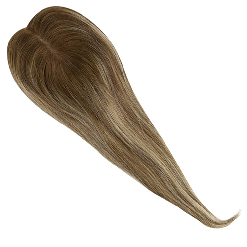 Virgin Hair Medium Base Mono Topper