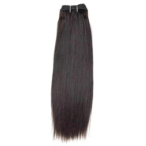 Straight Human Hair Short Straight Weft Bundle Remy Hair Extension