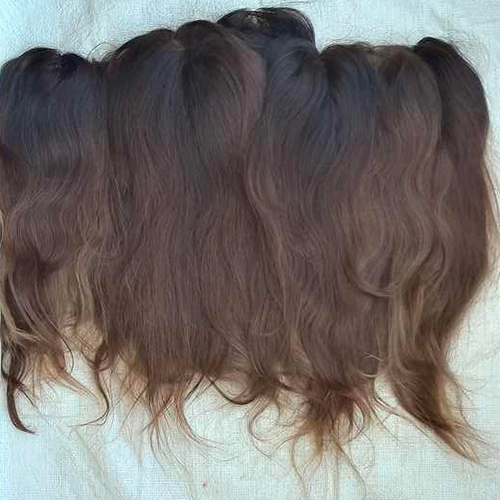 Brown 2x6 Closure Lace Sew In Human Hair with Hairline Middle Part