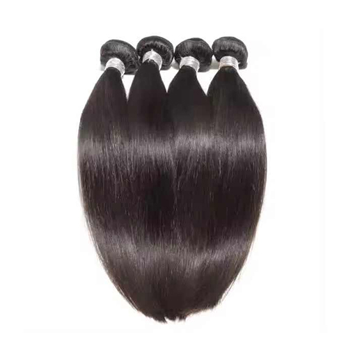 00% Natural Color Silky Straight Human Bulk Hair Extension