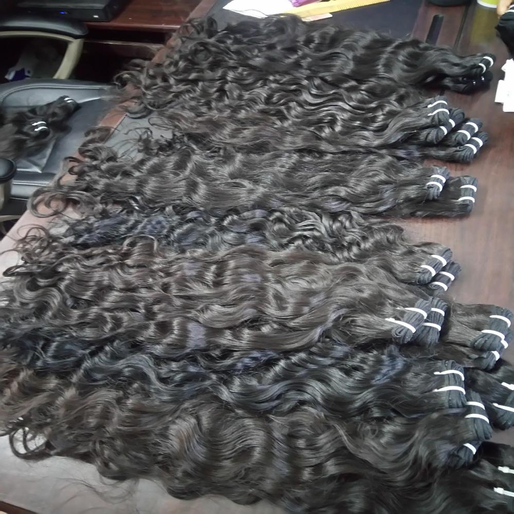 Vendor Weft Human Hair Extensions Weaves Sewn In Bundles 20inch