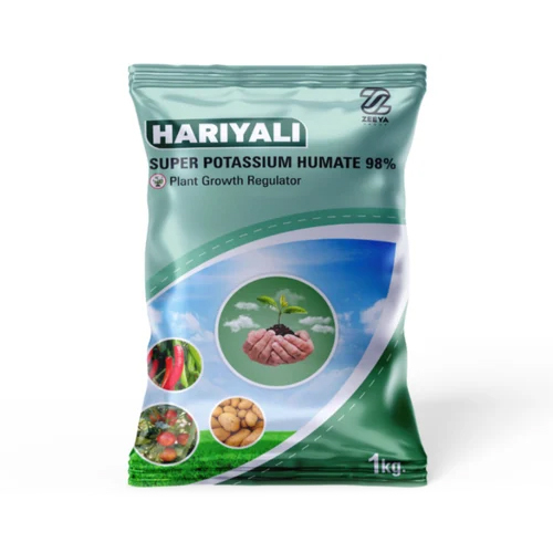 Hariyali Potassium Humate 98% Plant Growth Regulator - Physical State: Powder