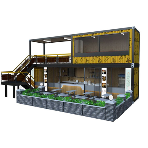 Modular Container Resturents - Color: Yellow