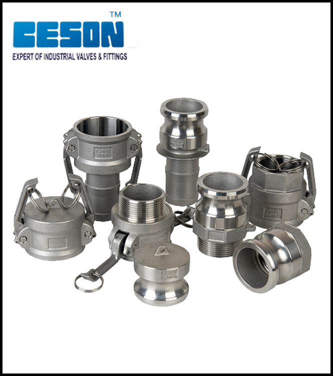 Ss304 Stainless Steel Camlock Coupling - Color: Silver