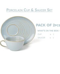 Porcelain Hayaat coffee cup sauser