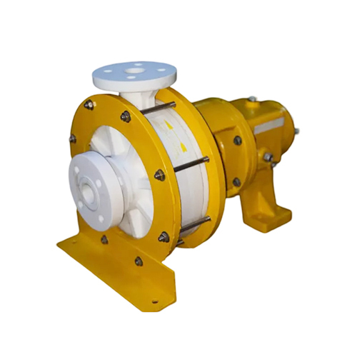 Polypropylene Pumps - Color: Yellow And White