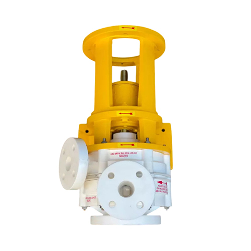 Pp Vertical Pumps - Color: Yellow And White