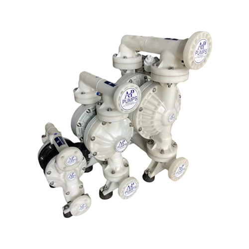 Air Operated Double Diaphragm Pump - Color: White