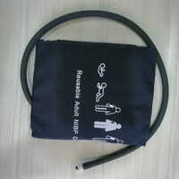 Reusable Upper Arm Nibp Cuff For Patient Monitors With Detex Male Connector - Color: White