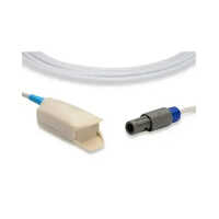 Compatible Spo2 Probe For Yonker Yk8000c Patient Monitor (adult, Neonates, Pediatric) - Color: White