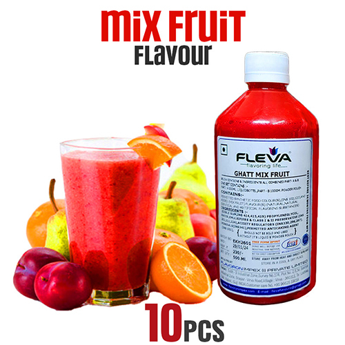 10 Pack Mix Fruit Flavor Beverage - Physical Form: Liquid