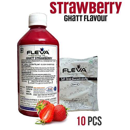 10 PCS Ghatt Strawberry Flavour