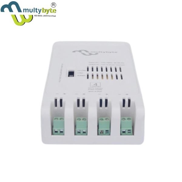 12V To 5Amp - 4 Channel Dlx CCTV Power Supply