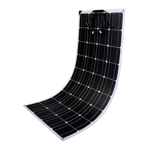 100W Waterproof Monocrys Solar Panel - Material: Aluminum Alloy
