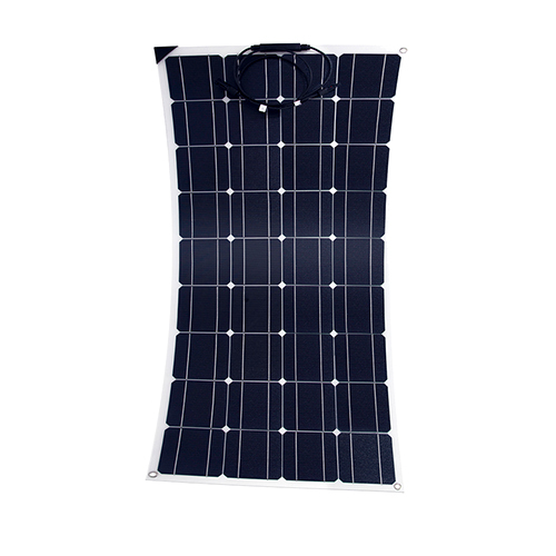 100W Flexible Zonnecel Solar Panel - Aluminum Alloy, High Panel Efficiency | Lightweight & Weather Resistant, Curved Surface Compatible