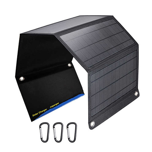 28W Mono Folding Solar Panel - Material: Monocrystalline Silicon