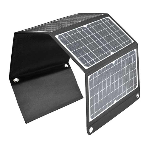 30W Portable Foldable Solar Panel - Material: Aluminum Alloy