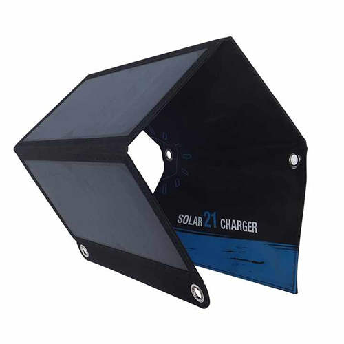 21W Digital Display Solar Panel - Material: Monocrystalline Silicon