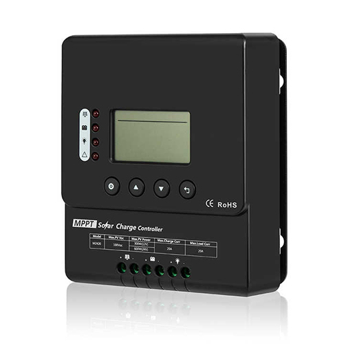 12V MPPT Solar Charge Controller - High-Quality Aluminum, Multiple Cell Compatibility | Automatic Switch Mode, Safety Features, 1-2 Year Warranty