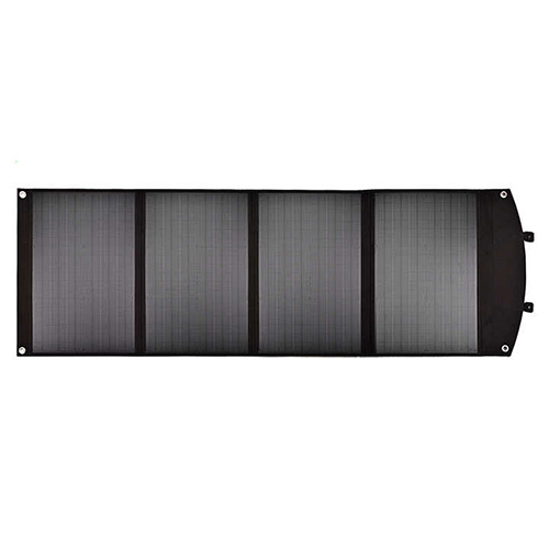 100 Watt Folding Solar Panel - Monocrystalline Silicon, High Efficiency | Multiple Cells, Easy to Carry and Store, 1-Year Warranty