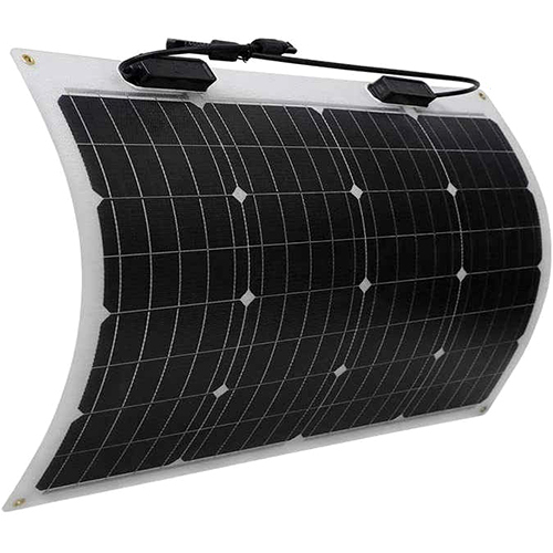 50 Watt Flexible Solar Panel - Material: Monocrystalline Silicon