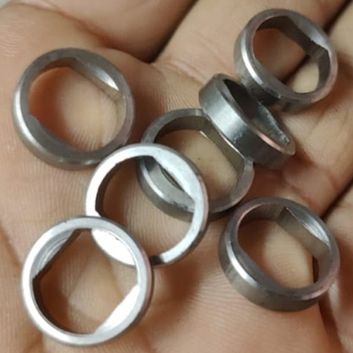 D Type Steel Spacer - Color: Silver