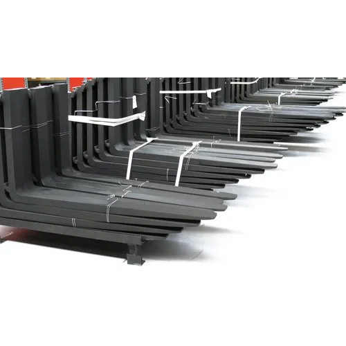 Heavy Duty Forklift Forks - Color: Black