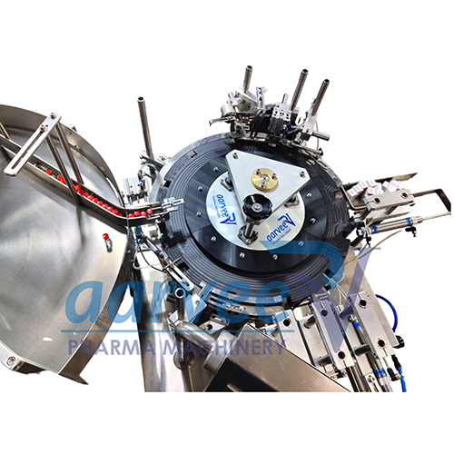 Automatic Rotary Vertical Cartoning Machine - Color: Silver