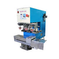 Three Color Pad Printing Machine - Mild Steel, 240 Volt, 1500 Pieces/hour | Uv Curing Ink, Uni-directional Print, Human-machine Interface