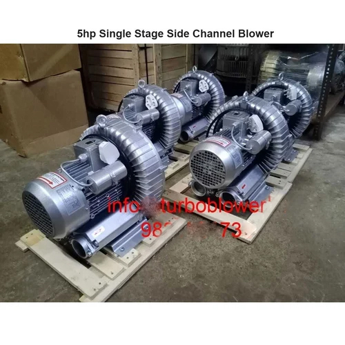 5Hp Single Stage Side Channel Blower - Application: Industrial